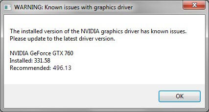 Graphics Drivers Issue