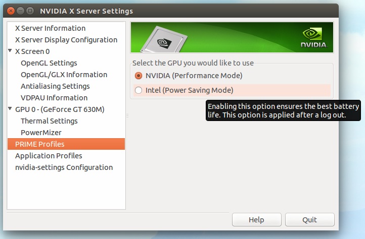 disabling Nvidia GPU in Linux Power Efficiency