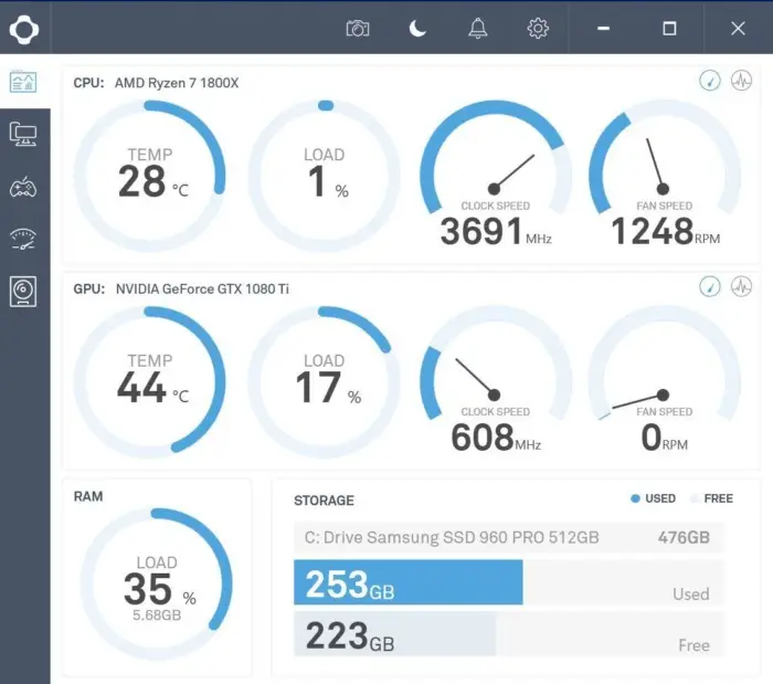 Monitor Temperatures