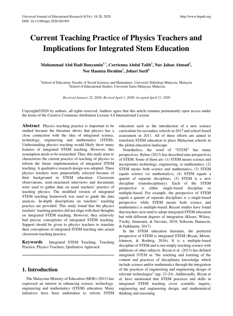 Driss El Fadil's Impact on Physics Education